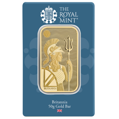 Britannia Investment Goldbarren 50 g