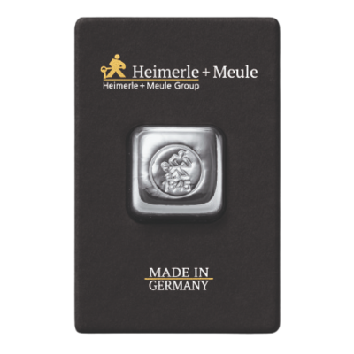 Heimerle + Meule  Investiční stříbrný slitek 50g