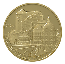 Goldmünze 5000 CZK Schloss Bečov nad Teplou 2020 Standard