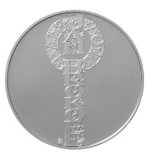 Silver coin 200 CZK Jan Brokoff 300th anniversary of death 2018 Proof