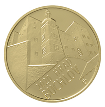 Goldmünze 5000 CZK Schloss Buchlov 2020 Standard
