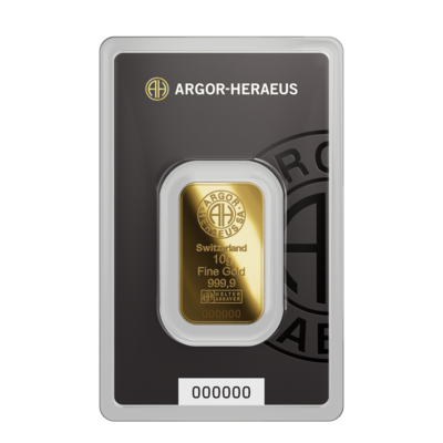Argor Heraeus Investiční zlatý slitek 10g