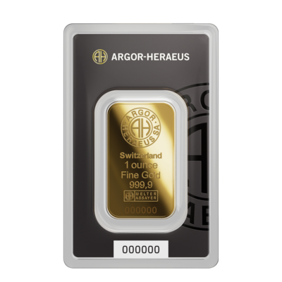 Argor Heraeus Investiční zlatý slitek 31,1g