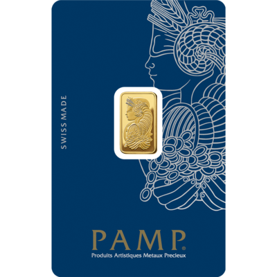 Pamp Fortuna Investment gold bar 2.5 g