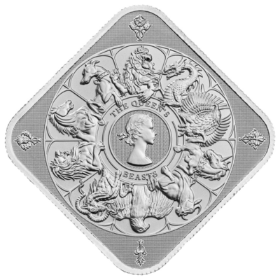 Silberbarren „The Queen’s Beasts“ 1 Oz