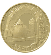 Goldmünze 5000 CZK Schloss Švihov 2019 Standard