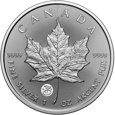 Treasured Maple Leaf Lunar Snake Privy Mark 1 Oz Silbermünze 2025