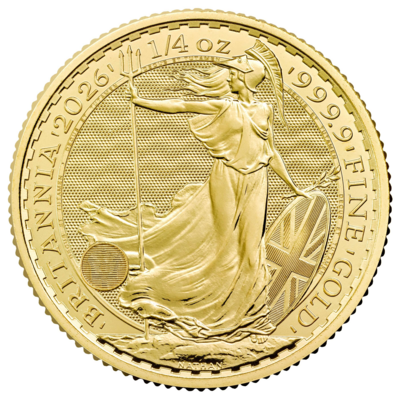 Britannia 2026 1oz Gold Bullion Coin