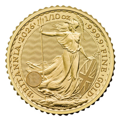 Britannia 2026 1/10oz Gold-Anlagemünze