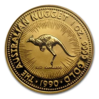 Zlatá mince Australian Nugget 1 Oz 1990