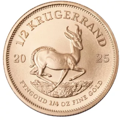 Krugerrand 1/4 Oz 2025 Gold Coin