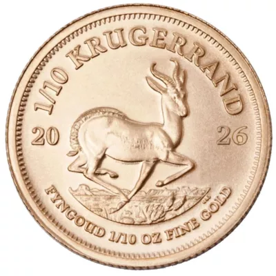 Krügerrand 1/10 Oz 2026 Goldmünze