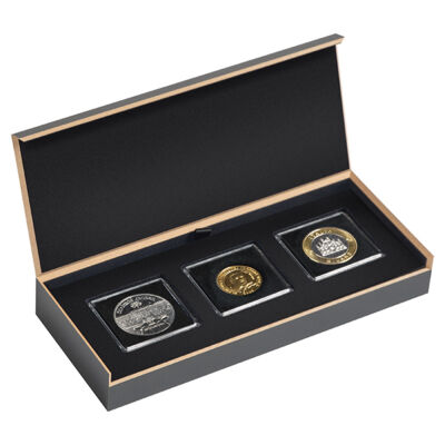 Mincovní etue LUXOR 3x QUADRUM
