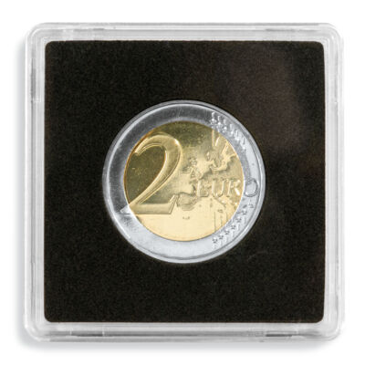 Plastová kapsle na mince QUADRUM 37 mm, 10 ks