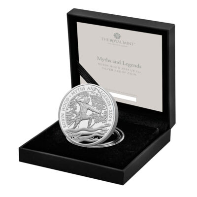 Robin Hood 1 Oz Silbermünze 2024