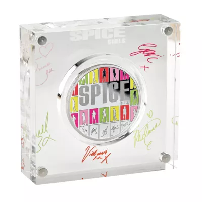 Silbermünze Musiklegenden – Spice Girls  1 OZ Großbritannien 2026