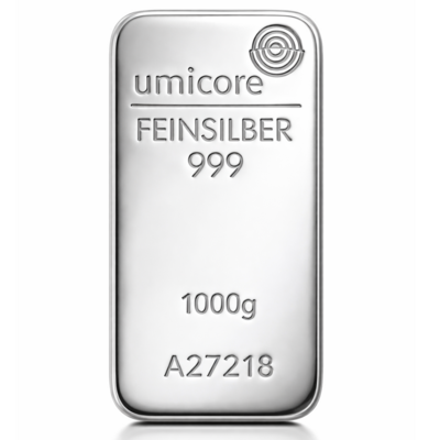 Umicore  Investment-Silberbarren 1000 g