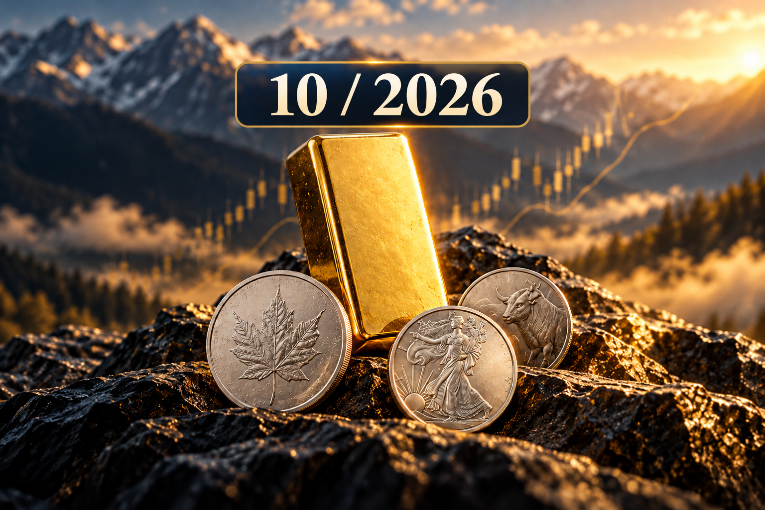 Drahé kovy v říjnu 2026: co očekává GoldenHouse po zářijové korekci?